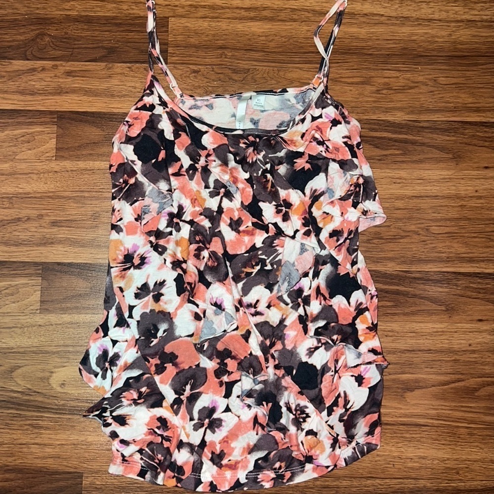 FLORAL tank top